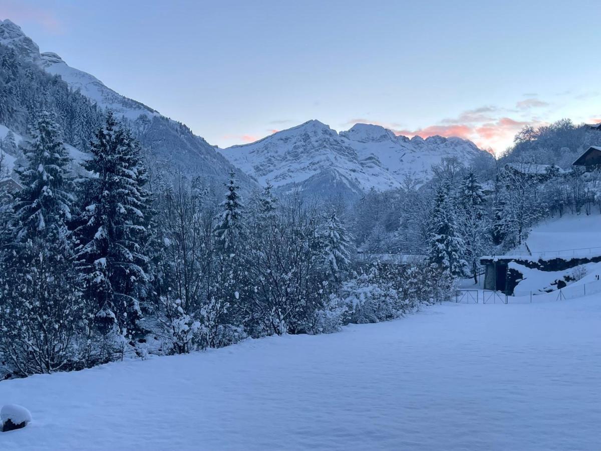 Mountain River Appart Val dʼIlliez Buitenkant foto